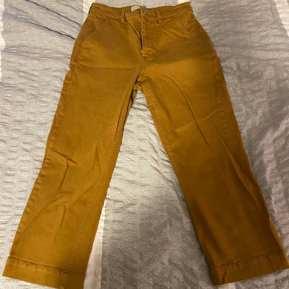 Everlane Straight Leg Crop Pants
